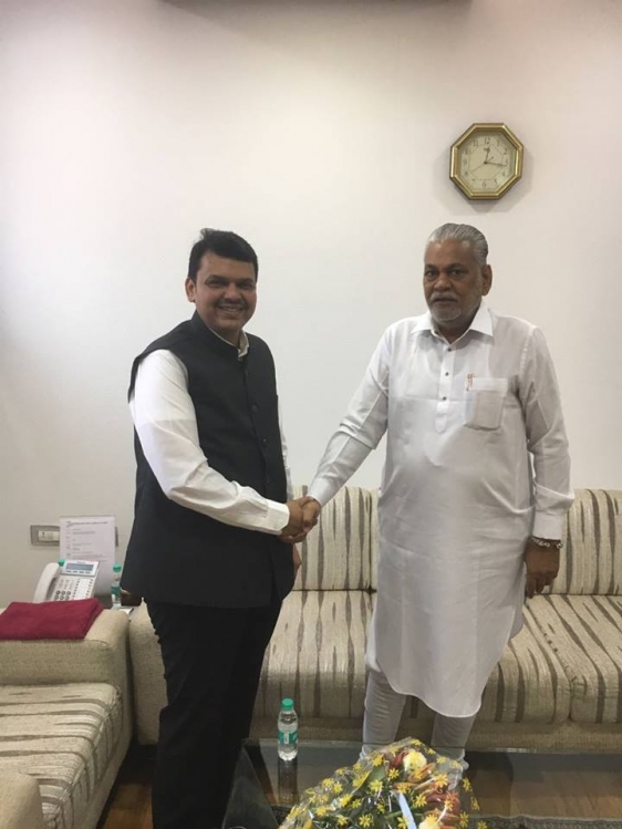 meeting with honble Chief Minister of Maharashtra Shri Devendra Fadnavis 2
