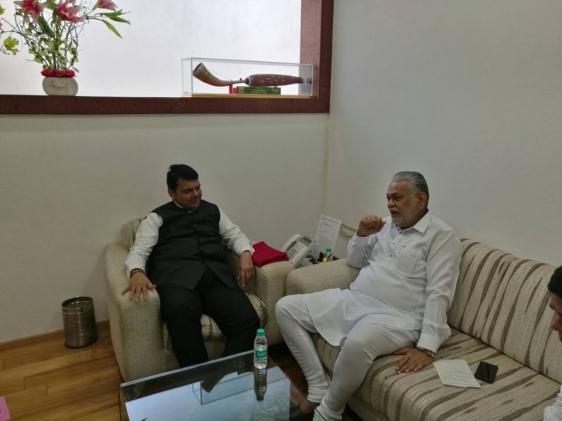 meeting with honble Chief Minister of Maharashtra Shri Devendra Fadnavis 3